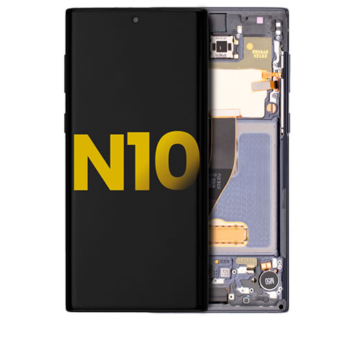 Samsung Note 10 Original Refurbished Screen - Black