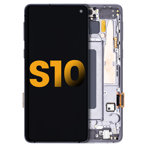 Samsung S10 Original Refurbished Screen Black